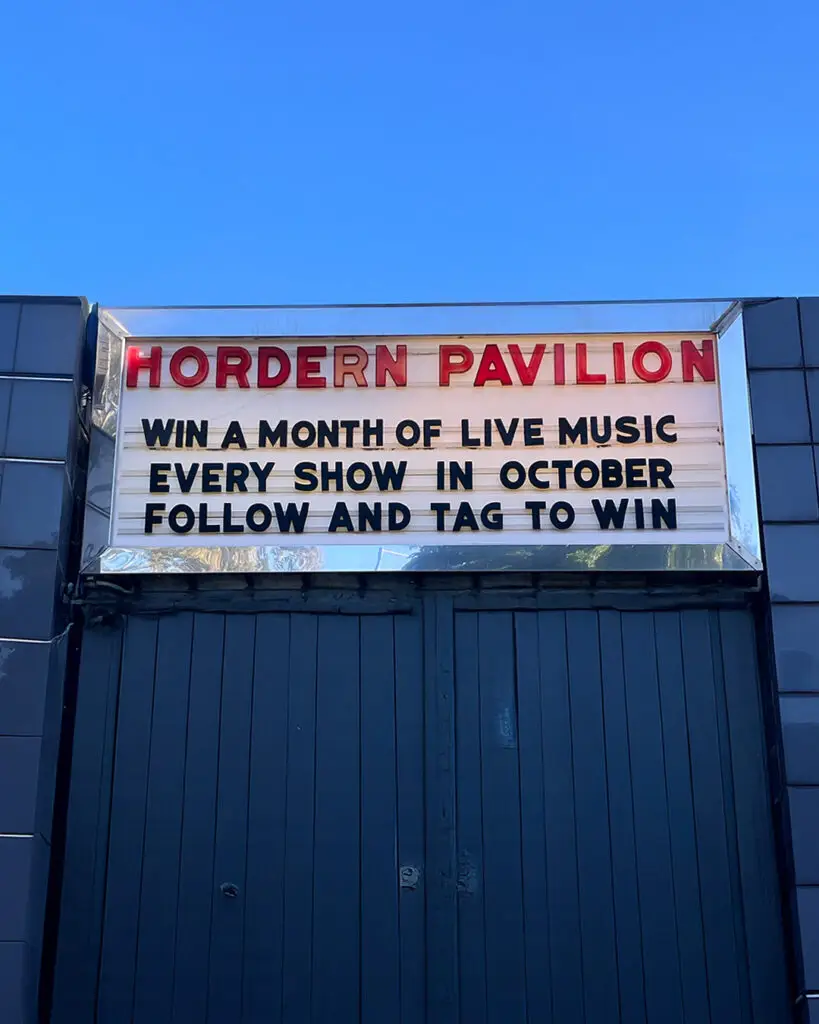 Horden Pavilion Promo with Tooheys
